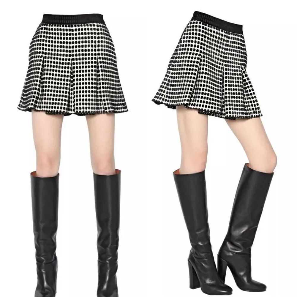 Proenza Schouler Fil Coupé Basket-Weave Tweed Shorts Size US 6 UK 10 $1,050.00